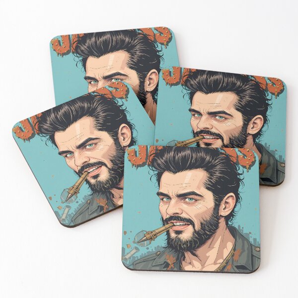 Item preview, Jackass Warrior Portrait Series Bold Edgy Character Tattoos designed and sold by ART ATTACK ZONE.