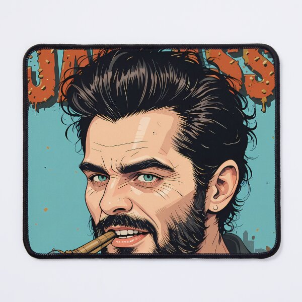 Item preview, Jackass Warrior Portrait Series Bold Edgy Character Tattoos designed and sold by ART ATTACK ZONE.