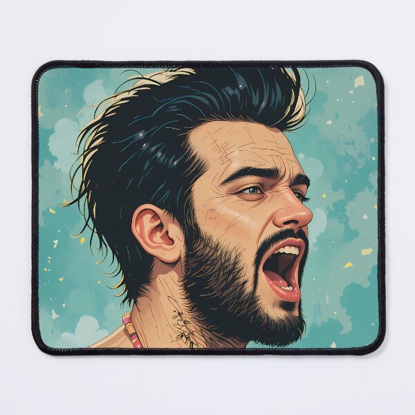 Item preview, Rock Jackass Street Design Bold Edgy Character Tattoos designed and sold by ART ATTACK ZONE.