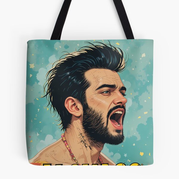 Item preview, Rock Jackass Street Design Bold Edgy Character Tattoos designed and sold by ART ATTACK ZONE.