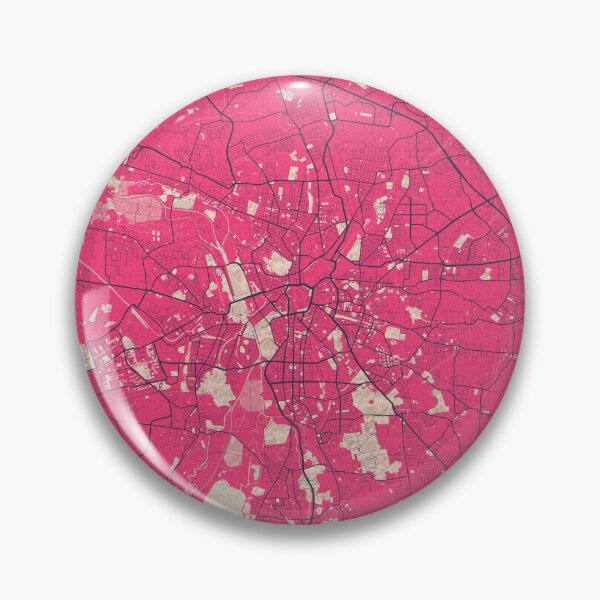 Item preview, Leipzig City Map of Germany - Blossom designed and sold by deMAP.