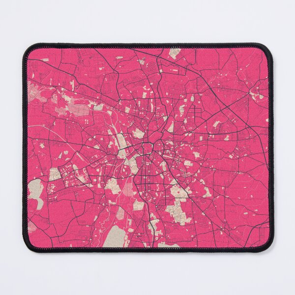 Item preview, Leipzig City Map of Germany - Blossom designed and sold by deMAP.