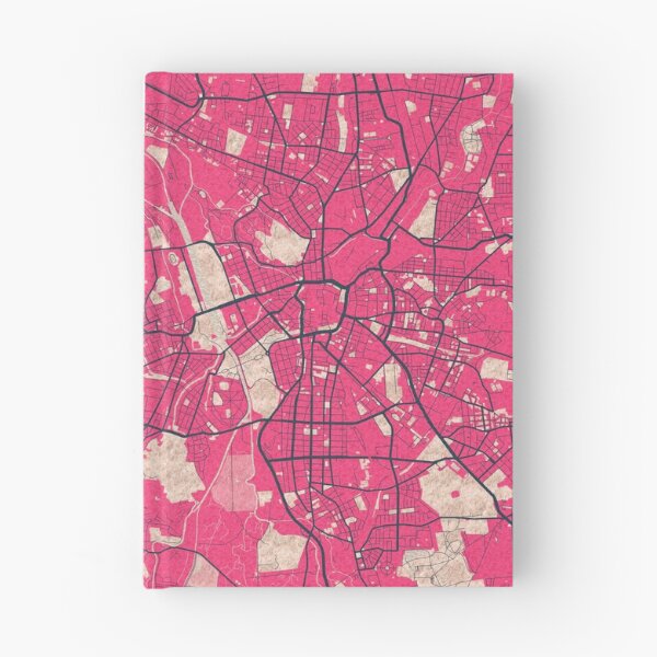 Item preview, Leipzig City Map of Germany - Blossom designed and sold by deMAP.