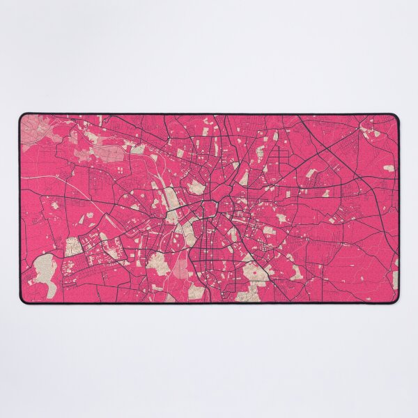 Item preview, Leipzig City Map of Germany - Blossom designed and sold by deMAP.