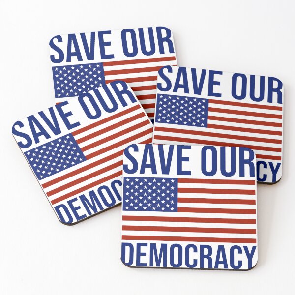 Item preview, Save our democracy  designed and sold by Rachel the Artist .