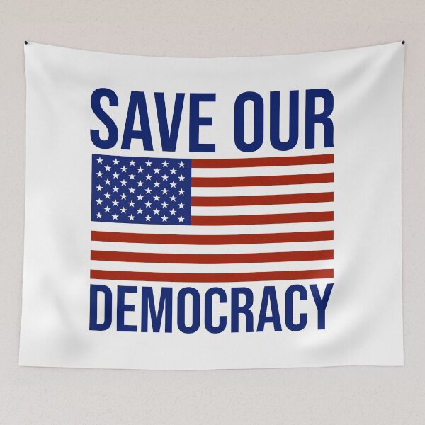 Item preview, Save our democracy  designed and sold by Rachel the Artist .