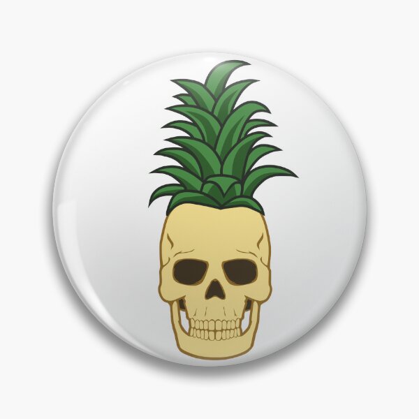 Item preview, Funny and Spooky Pineapple Skull designed and sold by Jaudaux Designs.