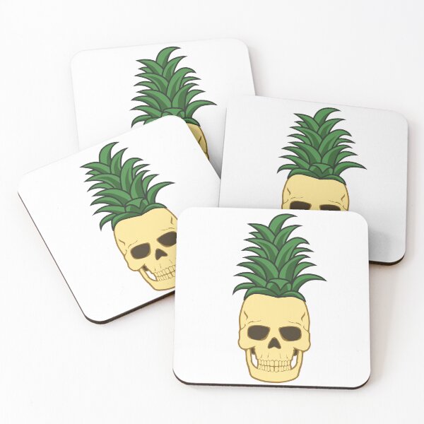 Item preview, Funny and Spooky Pineapple Skull designed and sold by Jaudaux Designs.