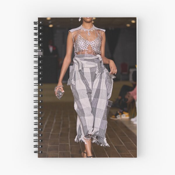 Item preview, Beautiful Tall Runway Model Wearing Grey Design designed and sold by lessplay.