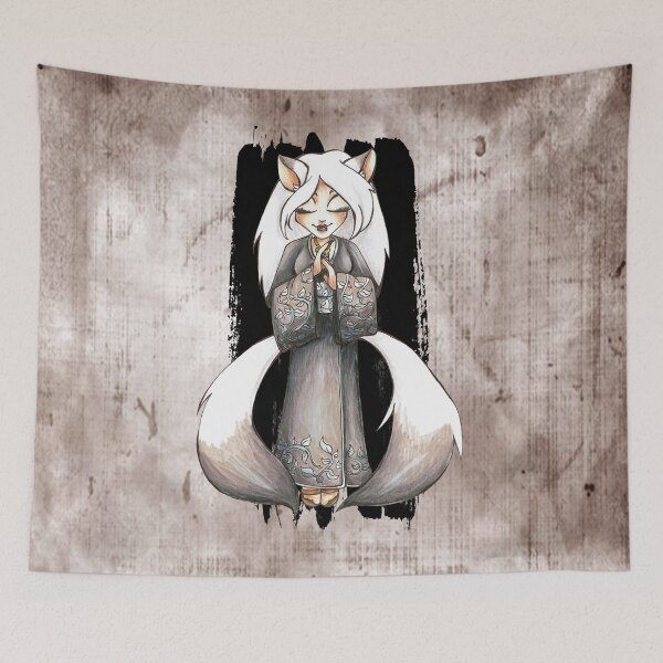 Item preview, Snow Kitsune designed and sold by OffensiveBard.