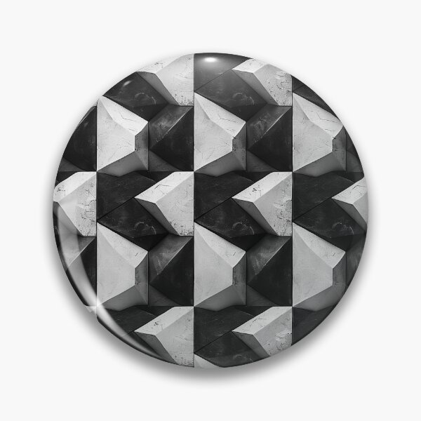 Item preview, Black and white geometry pattern designed and sold by NTGUILTY.