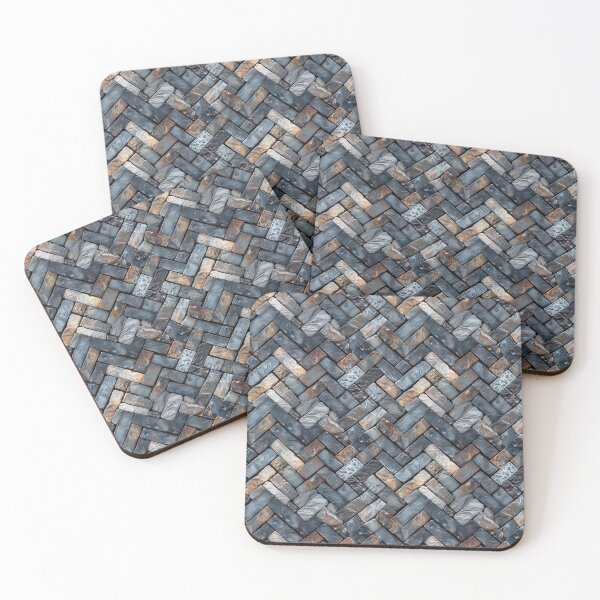 Item preview, Futuristic Industrial Stone Texture Pattern designed and sold by NTGUILTY.