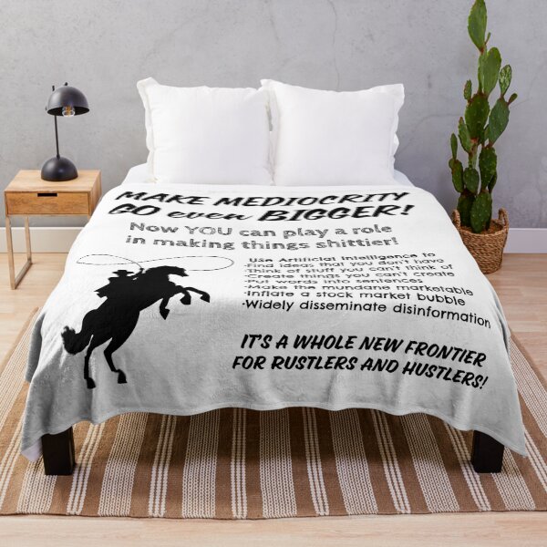 Item preview, Make Mediocrity go even BIGGER! designed and sold by Signs for Dark Times.