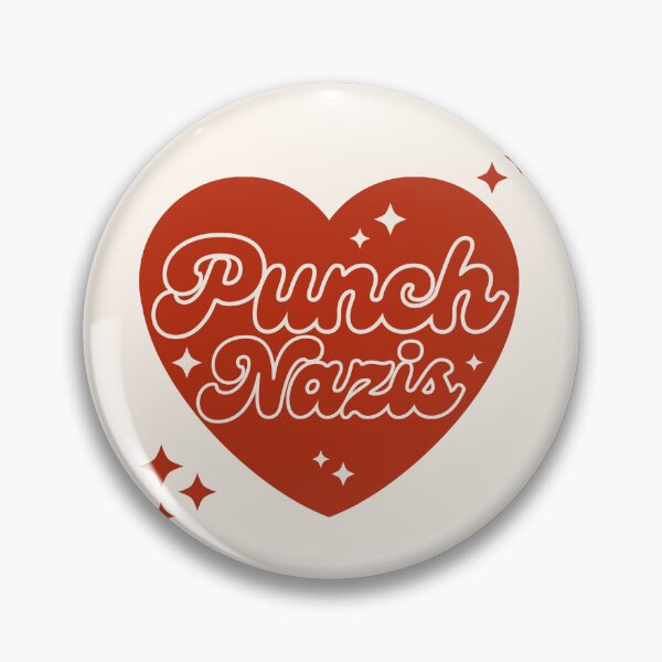 Item preview, Punch N*zis - Girly Retro Heart designed and sold by Aimee Amelia Greco.