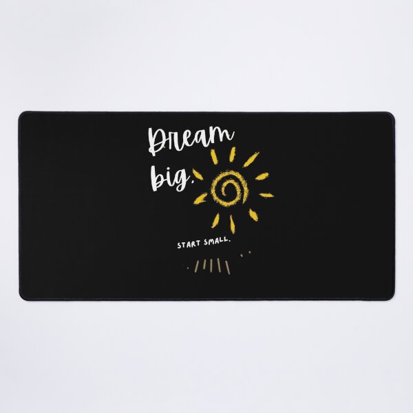 Item preview, Dream big, start small, inspirational design with sun designed and sold by JenniferCreaArte .
