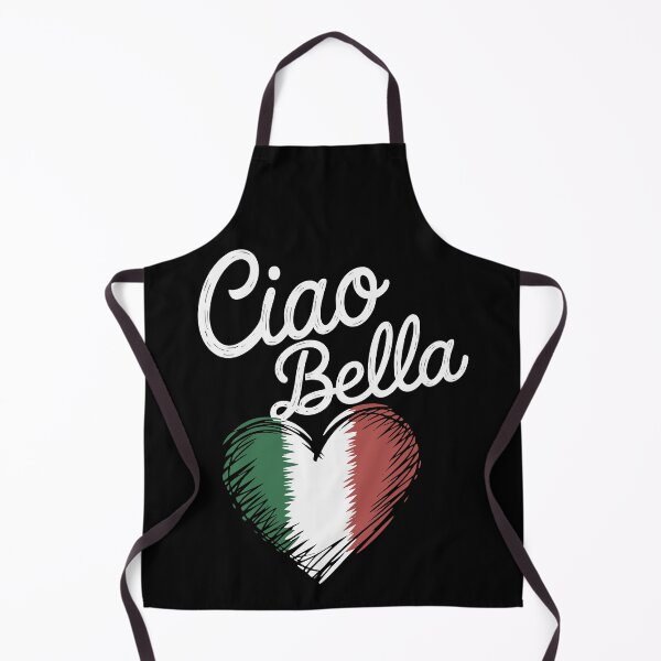 Item preview, Ciao Bella Italian Flag Heart T-Shirt designed and sold by deklnwart.