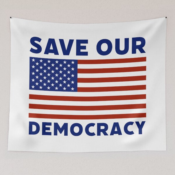 Item preview, Save our democracy  designed and sold by Rachel the Artist .