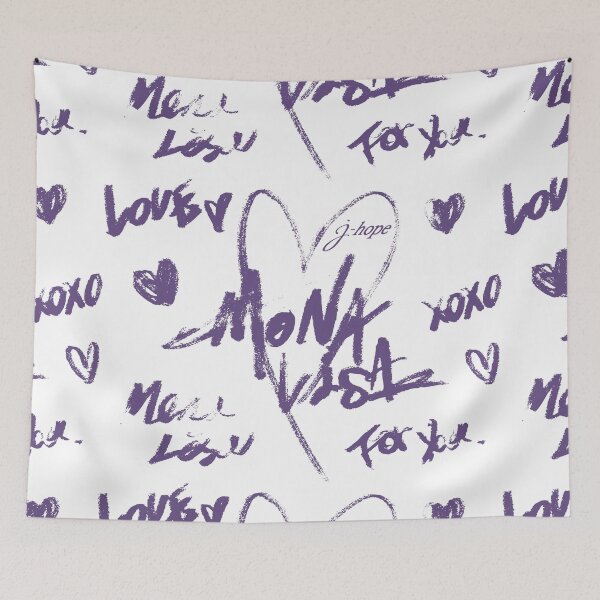 Item preview, Mona Lisa Graphic Pattern (Purple) designed and sold by loonylunaART.