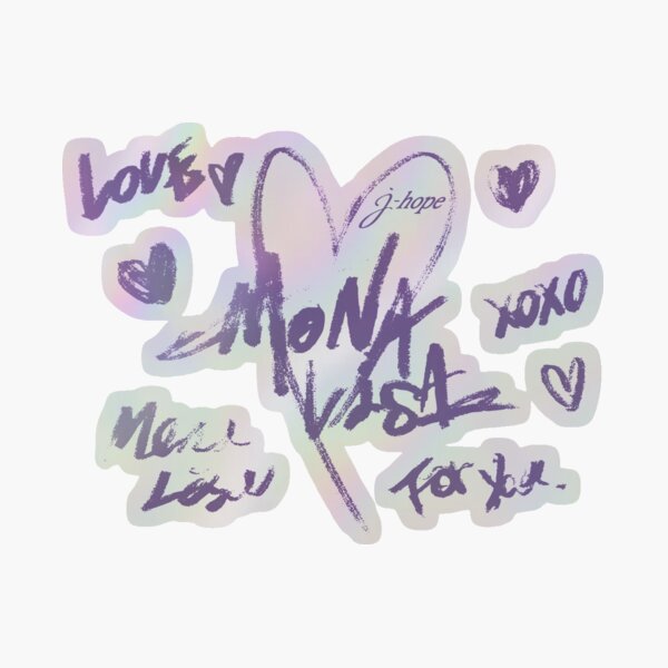 Artikel-Vorschau von Mona Lisa-Grafikmuster (lila), designt und verkauft von loonylunaART.
