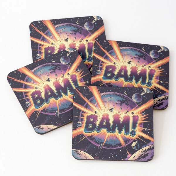 Item preview, space BAM! designed and sold by MALIKABO.