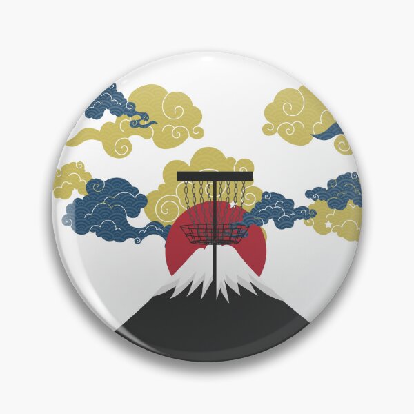 Item preview, Kilimanjaro Disc Golf Art Design Mountain Sun Basket designed and sold by teenugs.