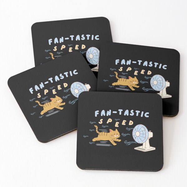Item preview, Fantastic Speed - Funny Cat with Fan designed and sold by tnwbank.