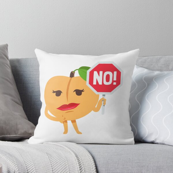 Item preview, JoyPixels™ No! Peach Emoji designed and sold by JoyPixels.