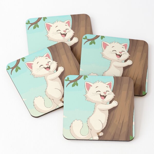Item preview, Cat Climbing a Tree designed and sold by Bebrowny.