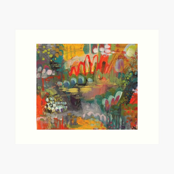 Aperçu de l'œuvre Jardin chaleureux créée et vendue par jacquelynmary.