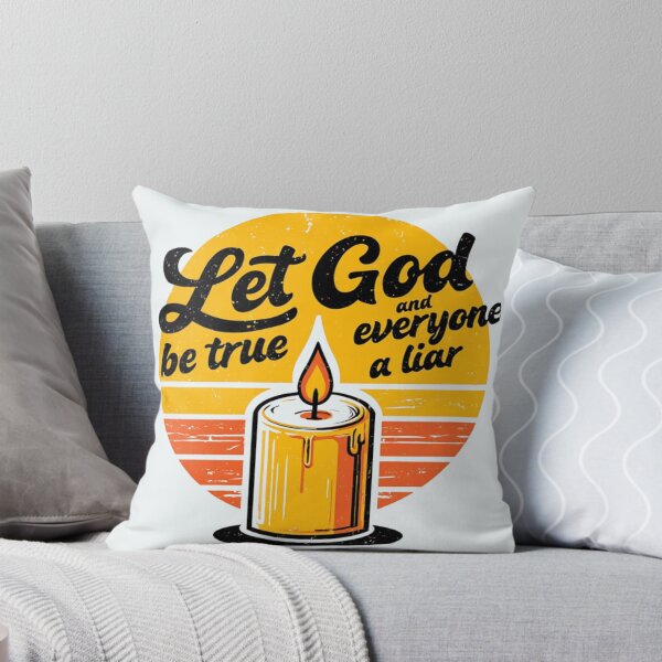 Item preview, Let God be true and everyone a liar, Romans 3:4 designed and sold by Faithloveshop.