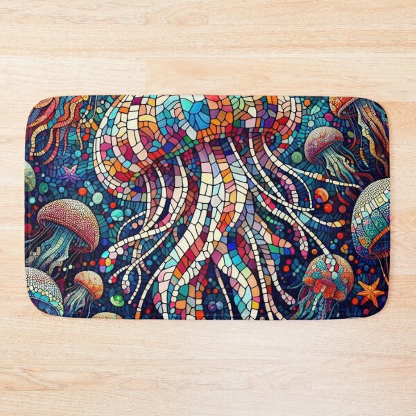 Item preview, Amazing Mosaic Jellyfish designed and sold by purplesensation.