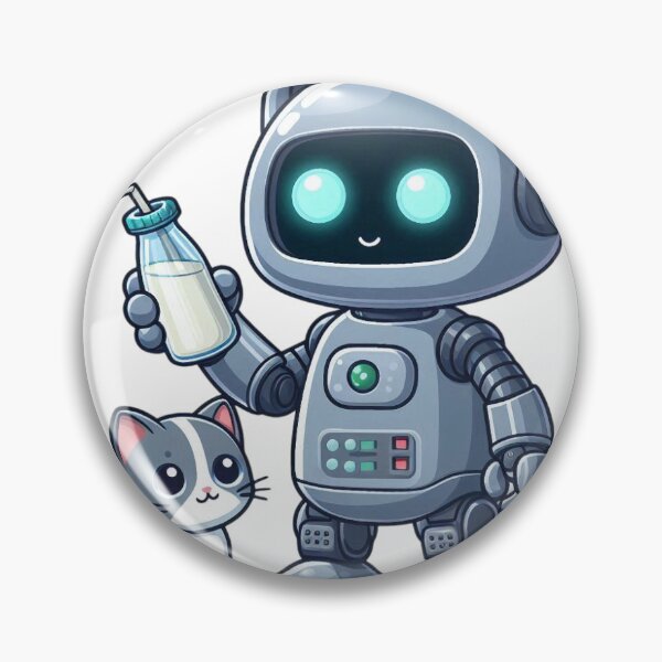 Item preview, Cat Robot With Kitty designed and sold by CosmicPalace.