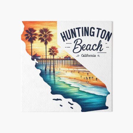 Item preview, Beach Sunset, Huntington Beach Sunset designed and sold by vectcd.
