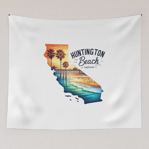 Item preview, Beach Sunset, Huntington Beach Sunset designed and sold by vectcd.