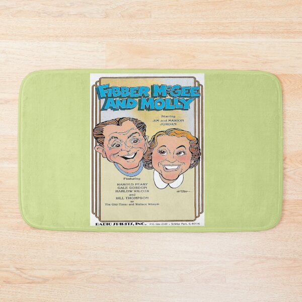 Item preview, Fibber McGee and Molly Vintage 1934 Radio Program and Film Print designed and sold by posterbobs.
