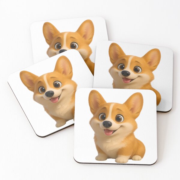 Item preview, Fluffy Corgi Puppy designed and sold by RtisticArtwork.