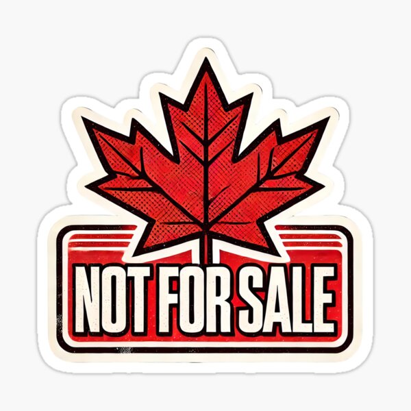 Aperçu de l'œuvre Canada : Pas à vendre ! créée et vendue par PinUpPizzazz.