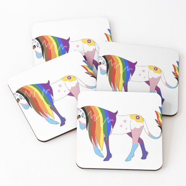 Item preview, Pride Flag Unicorn designed and sold by RedVioletShirts.