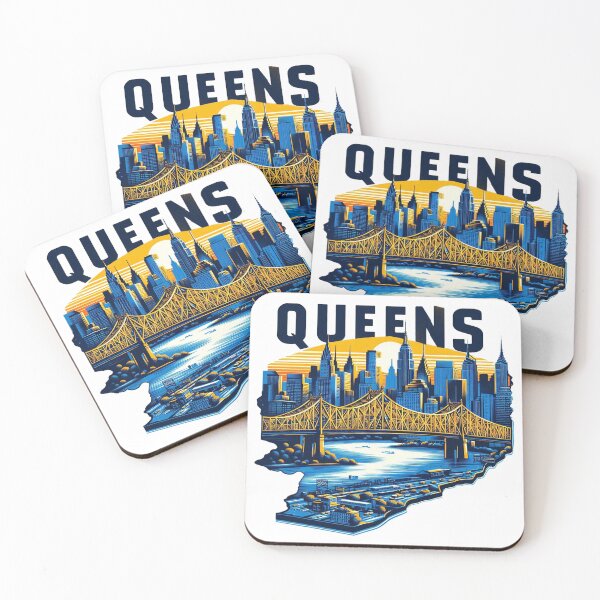 Item preview, Queens New York Downtown designed and sold by vectcd.