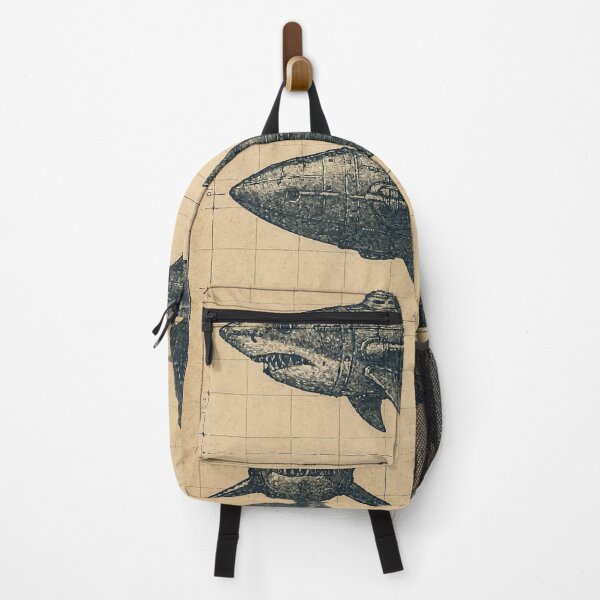Item preview, Shark Combat Submarine - Lost Vintage Blueprints designed and sold by AbstractAnom.