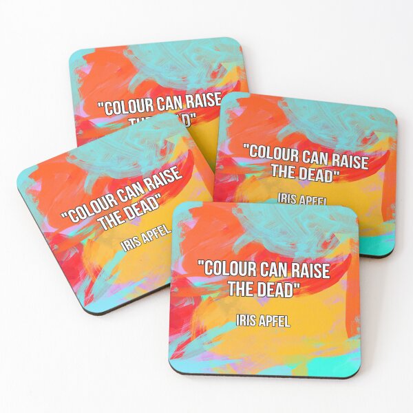 Item preview, Iris Apfel - Colour Quote designed and sold by ScarahVonMonster.