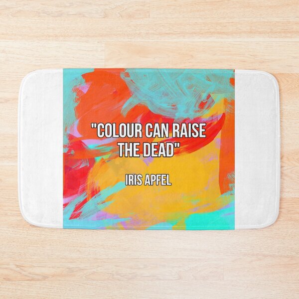 Item preview, Iris Apfel - Colour Quote designed and sold by ScarahVonMonster.