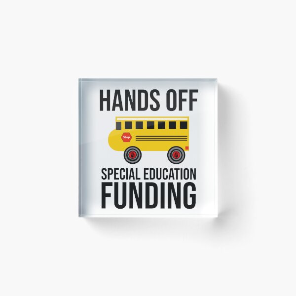 Item preview, Hands off special education funding  designed and sold by Rachel the Artist .