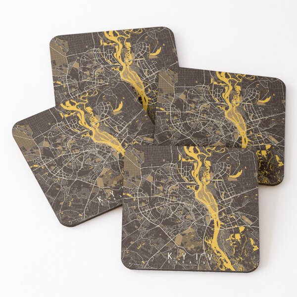 Item preview, Kyiv City Map of Ukraine - Pastel designed and sold by deMAP.
