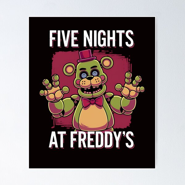 Artikel-Vorschau von Fünf Nächte bei Freddy_S Phantom Freddy, designt und verkauft von RUMI-ART-PLANET.