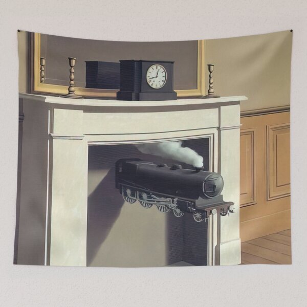 Item preview, René Magritte - TIME TRANSFIXED 1938 designed and sold by BrushZen.