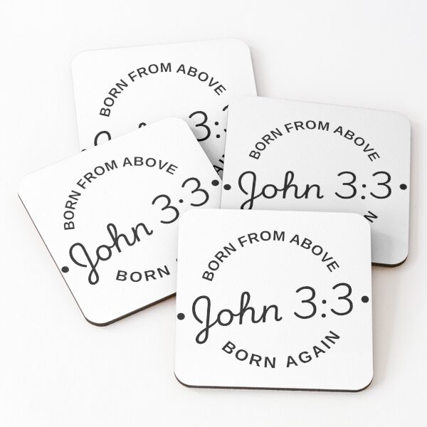 Item preview, Born Again, Born from Above John 3:3 designed and sold by GatherClip.