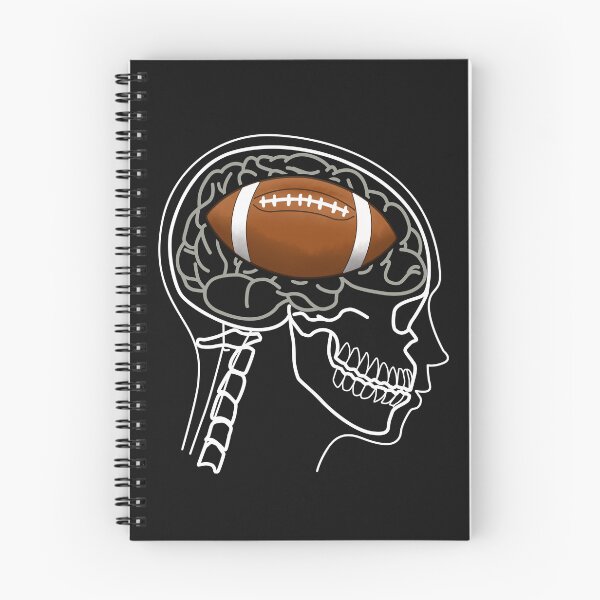 Item preview, Funny X-ray American Football on Human Brain designed and sold by Jaudaux Designs.