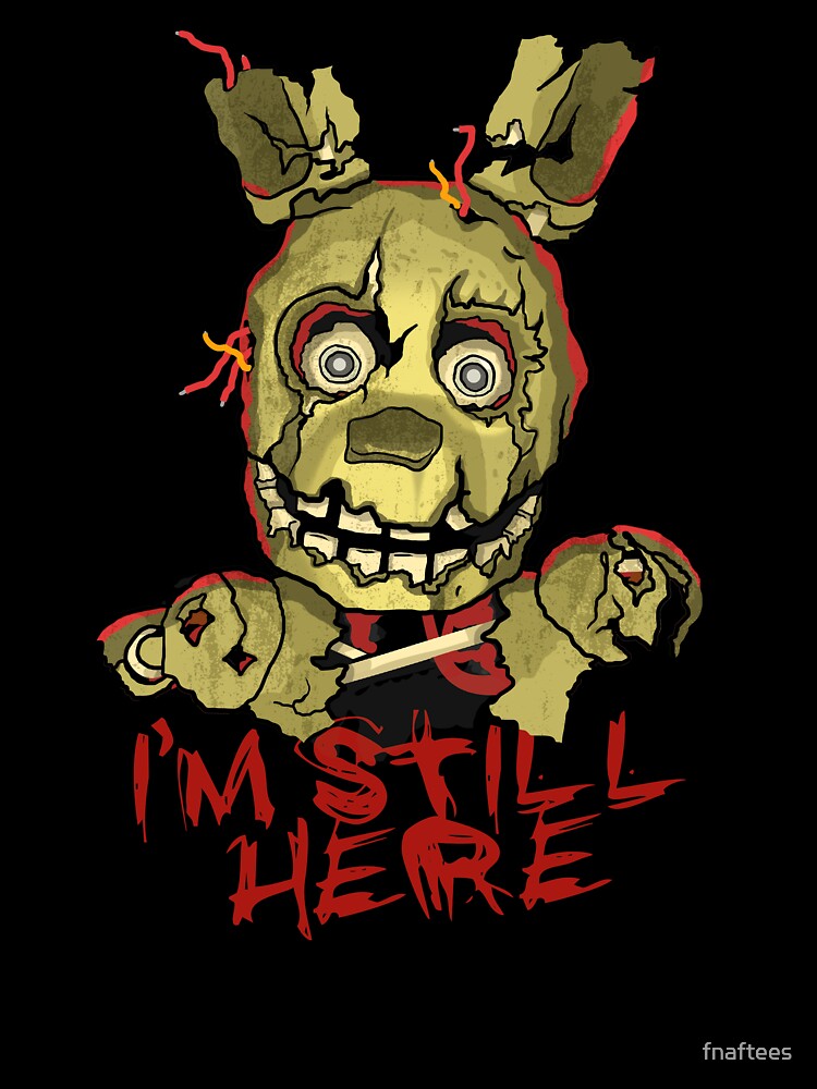 Five Nights At Freddy S Springtrap Kids T Shirt By Fnaftees Redbubble