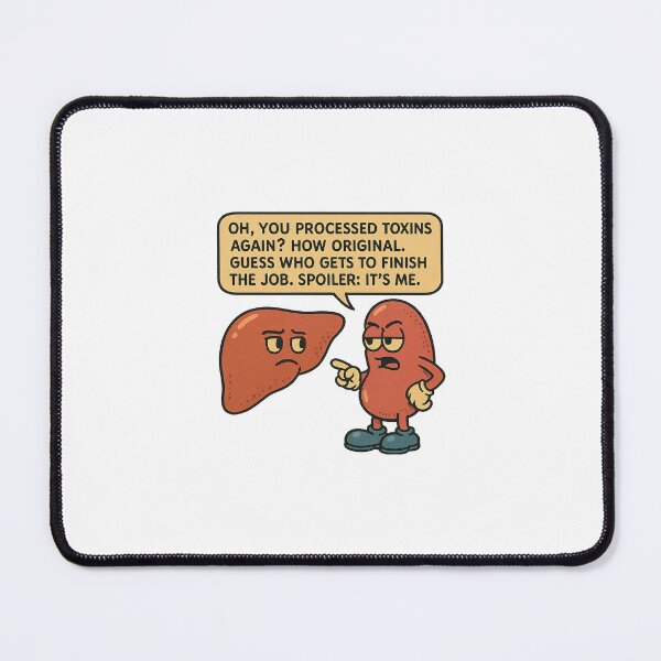 Item preview, Kidney and Liver, Who gets to finish the Job ? designed and sold by Sabbara.